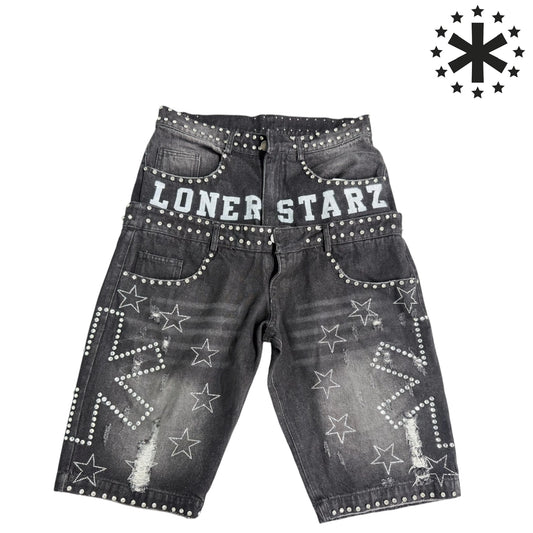 DOUBLE WAISTED SIRUIS MIDNIGHT JORTS